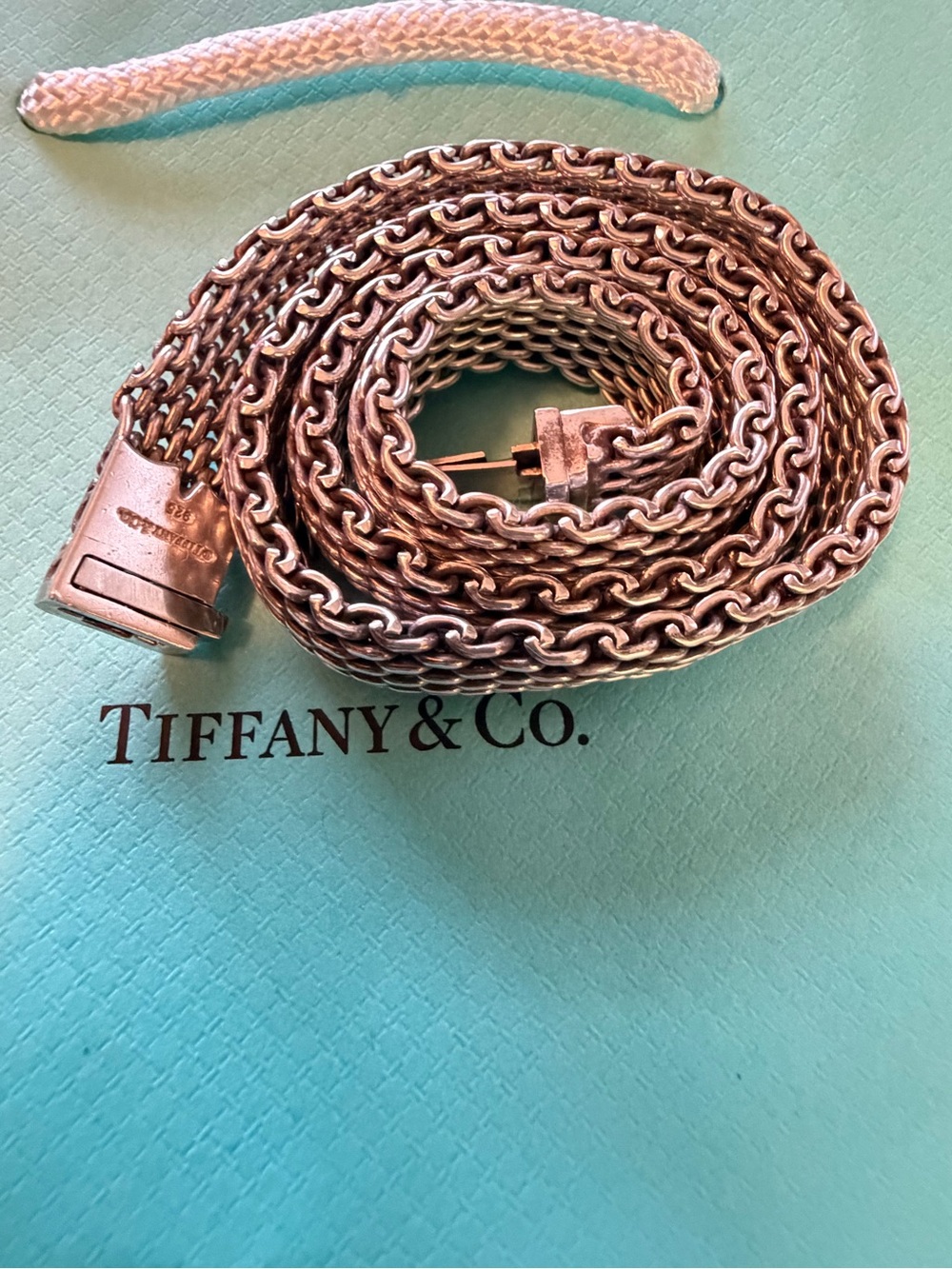 Tiffany & Co Somerset mesh necklace - Picture 8 of 10